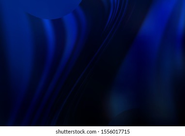 Dark BLUE vector blurred bright template. Shining colored illustration in smart style. Completely new design for your business.
