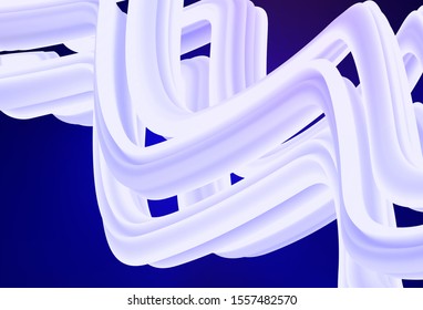Dark BLUE vector blurred bright texture. Glitter abstract illustration with gradient design. New style design for your brand book.