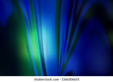 Dark BLUE vector blurred bright texture. Creative illustration in halftone style with gradient. New style design for your brand book.