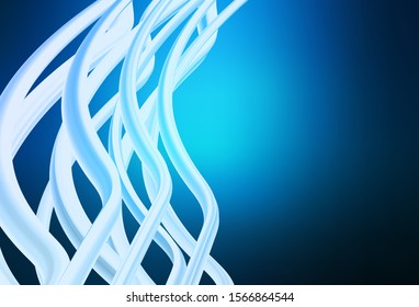 Dark BLUE vector blurred bright pattern. Colorful illustration in abstract style with gradient. Blurred design for your web site.