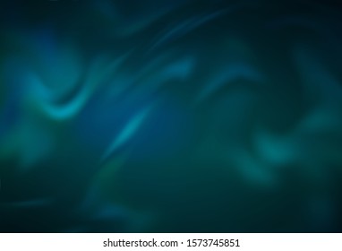 Dark BLUE vector blurred bright template. Colorful abstract illustration with gradient. Blurred design for your web site.