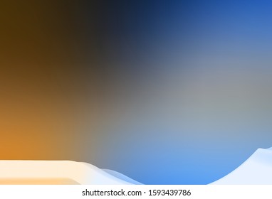 Dark BLUE vector blurred bright pattern. An elegant bright illustration with gradient. New design for your business.