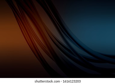 Dark BLUE vector blurred bright pattern. New colored illustration in blur style with gradient. New style design for your brand book.