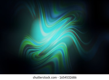 Dark BLUE vector blurred bright texture. Creative illustration in halftone style with gradient. New design for your business.
