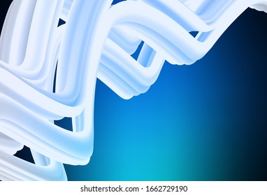 Dark BLUE vector blurred bright template. Creative illustration in halftone style with gradient. Completely new design for your business.