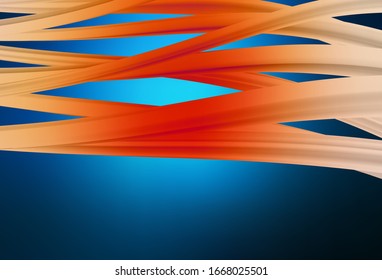 Dark BLUE vector blurred bright template. Abstract colorful illustration with gradient. Blurred design for your web site.