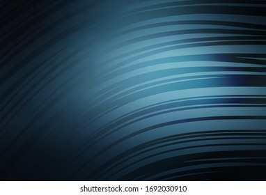 Dark BLUE vector blurred bright texture. Abstract colorful illustration with gradient. Completely new design for your business.