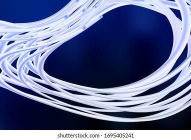 Dark BLUE vector blurred bright template. Colorful abstract illustration with gradient. Smart design for your work.
