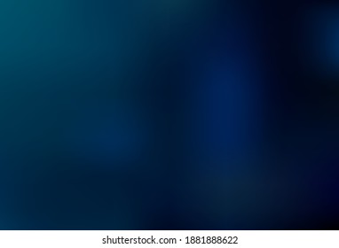 Dark BLUE vector blurred bright pattern. Glitter abstract illustration with gradient design. Background for a cell phone.