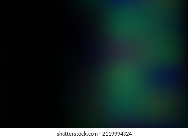 Dunkler BLAU, Vektorgrafik unscharfer heller Hintergrund. Kreative Illustration im Stil der Halbfone mit Farbverlauf. Neue Vorlage für Ihr Design.