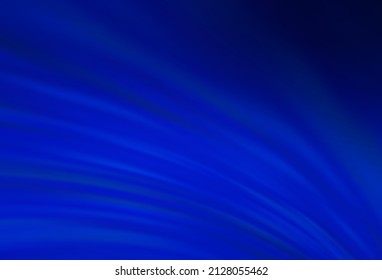 Dark BLUE vector blurred bright pattern. Abstract colorful illustration with gradient. New way of your design.