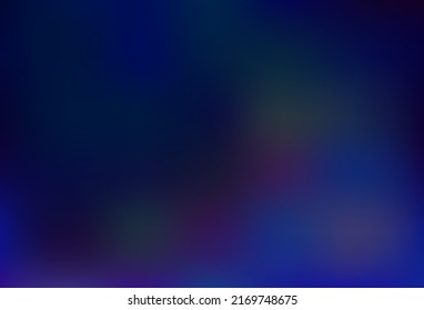 El vector azul oscuro borra el fondo brillante. Ilustración colorida brillante en un estilo completamente nuevo. Plantilla para cualquier libro de marca.