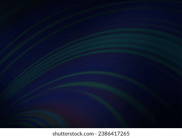 El vector azul oscuro borra el patrón brillante. Ilustración abstracta vaga con gradiente. Una nueva textura para tu diseño.