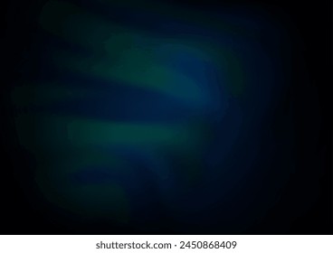 Dark BLUE vector blurred bright background. Creative illustration in halftone style with gradient. The background for your creative designs.