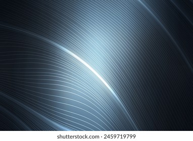 Dark BLUE vector blurred bright pattern. Creative illustration in halftone style with gradient. Smart design for your work.