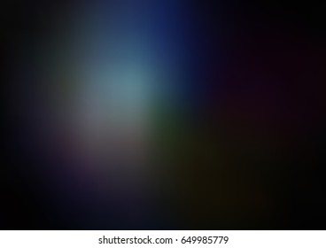 DARK BLUE vector blurred bright pattern. Shining colored illustration in a brand-new style. A completely new template for your business design.