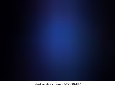DARK BLUE vector blurred bright template. Brand-new colored illustration in blurry style with gradient. Brand-new design for your business.
