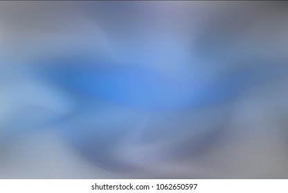 Dark BLUE vector blurred and colored background. A vague abstract illustration with gradient. Brand-new style for your business design.