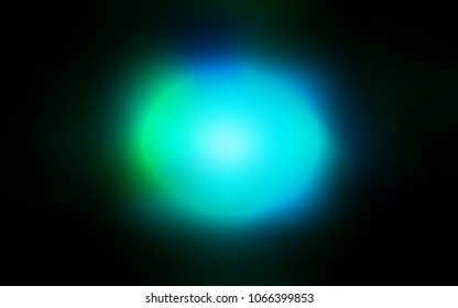 Dark BLUE vector blurred and colored pattern. Brand-new colored illustration in blurry style with gradient. The template can be used as a background of a cell phone.