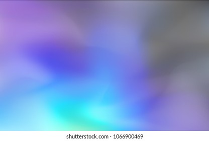 Dark BLUE vector blurred and colored backdrop. Colorful abstract illustration with gradient. The best blurred design for your business.