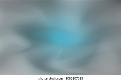 Dark BLUE vector blurred and colored pattern. Modern geometrical abstract illustration with gradient. The completely new template can be used for your brand book.