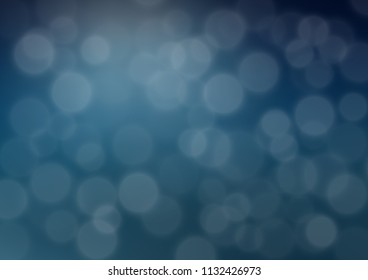 Dark BLUE vector blurred and colored template. Glitter abstract illustration with an elegant design. A completely new template for your design.