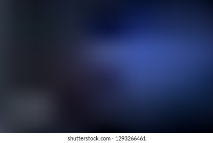 Dark BLUE vector blurred and colored pattern. An elegant bright illustration with gradient. Background for designs.