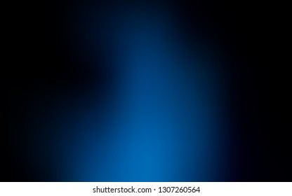 Dark BLUE vector blurred and colored pattern. A completely new colored illustration in blur style. New way of your design.