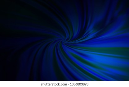 Dark BLUE vector blurred and colored pattern. Abstract colorful illustration with gradient. The best blurred design for your business.