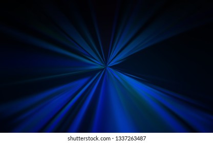 Dark BLUE vector blurred and colored pattern. Glitter abstract illustration with gradient design. New style design for your brand book.