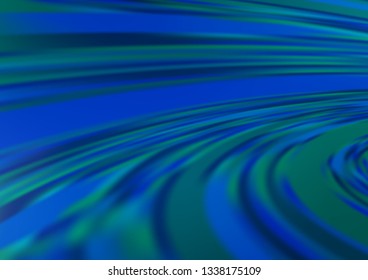 Dark BLUE vector blurred and colored background. Modern geometrical abstract illustration with gradient. The background for your creative designs.