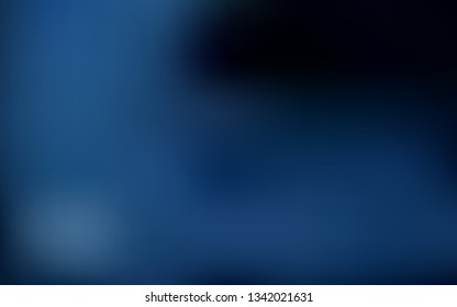 Dark BLUE vector blurred and colored pattern. A completely new colored illustration in blur style. New style for your business design.