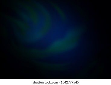 Dark BLUE vector blurred and colored template. Shining colorful illustration in a Brand new style. The template for backgrounds of cell phones.