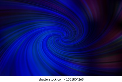 Dark BLUE vector blurred and colored pattern. Modern abstract illustration with gradient. Blurred design for your web site.