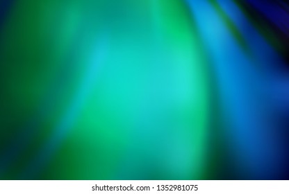 Dark BLUE vector blurred and colored pattern. Modern abstract illustration with gradient. New design for your business.