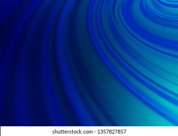 Dark BLUE vector blurred and colored template. Colorful abstract illustration with gradient. A completely new template for your design.