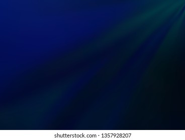 Dark BLUE vector blurred and colored background. An elegant bright illustration with gradient. The elegant pattern for brand book.