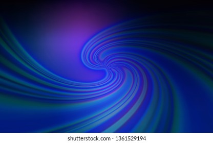 Dark BLUE vector blurred and colored pattern. Modern abstract illustration with gradient. Elegant background for a brand book.