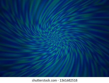 Dark BLUE vector blurred and colored template. Colorful abstract illustration with gradient. Brand new style for your business design.
