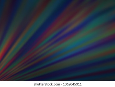 Dark BLUE vector blurred and colored background. Creative illustration in halftone style with gradient. The background for your creative designs.