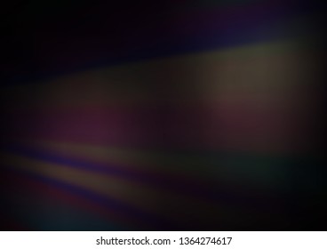 Dark BLUE vector blurred and colored background. Glitter abstract illustration with an elegant design. The best blurred design for your business.
