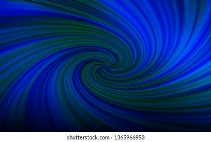 Dark BLUE vector blurred and colored pattern. Colorful illustration in abstract style with gradient. Elegant background for a brand book.