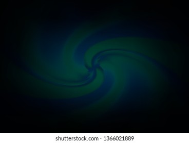 Dark BLUE vector blurred and colored background. Glitter abstract illustration with an elegant design. The background for your creative designs.