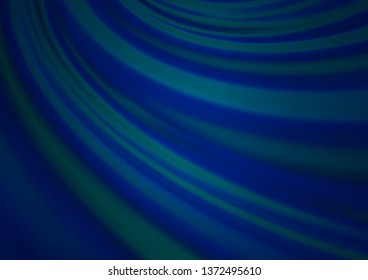 Dark BLUE vector blurred and colored background. A completely new color illustration in a bokeh style. The elegant pattern for brand book.
