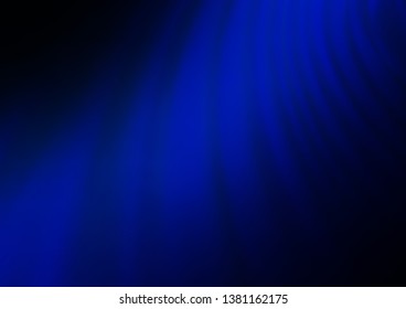 Dark BLUE vector blurred and colored background. Shining colorful illustration in a Brand new style. The blurred design can be used for your web site.