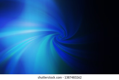 Dark BLUE vector blurred and colored pattern. Abstract colorful illustration with gradient. Blurred design for your web site.