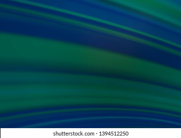 Dark BLUE vector blurred and colored background. Shining colorful illustration in a Brand new style. Brand new design for your business.