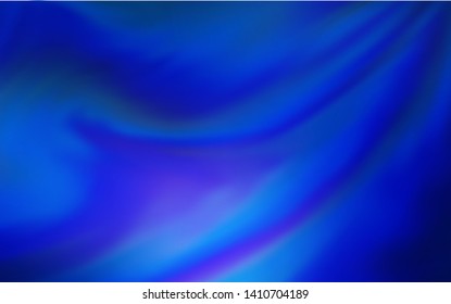 Dark BLUE vector blurred and colored pattern. Abstract colorful illustration with gradient. Smart design for your work.