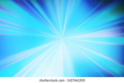 Dark BLUE vector blurred and colored pattern. Abstract colorful illustration with gradient. New style design for your brand book.