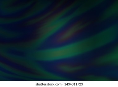 Dark BLUE vector blurred and colored pattern. Modern abstract illustration with gradient. Blurred design for your web site.